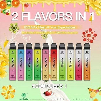 ALPSVAPE BY2 MAX 5000 ইলেকট্রনিক সিগারেট ডিসপোজেবল ভ্যাপ